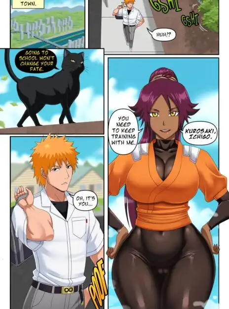 Yoruichi Comic – Pink Pawg